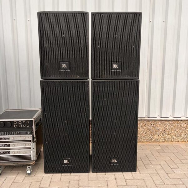 JBL P733 (4) + P746 (4) + Crown amplifier rack - Image 4